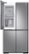 Alt View Zoom 20. Samsung - 23 cu. ft. 4-Door Flex French Door Counter Depth Refrigerator with WiFi, Beverage Center and Dual Ice Maker - Stainless steel.