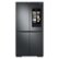 Front Zoom. Samsung - 29 cu. ft. Smart 4-Door Flex™ refrigerator with Family Hub™ and Beverage Center - Black stainless steel.