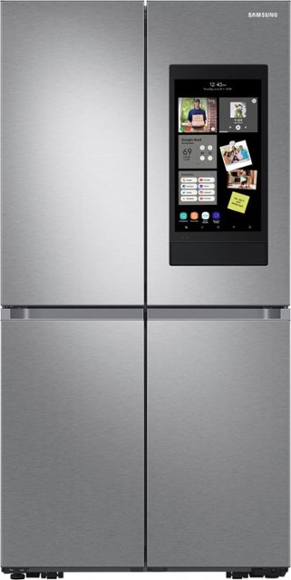 Front Zoom. Samsung - 29 cu. ft. Smart 4-Door Flex refrigerator with Family Hub and Beverage Center - Stainless steel.