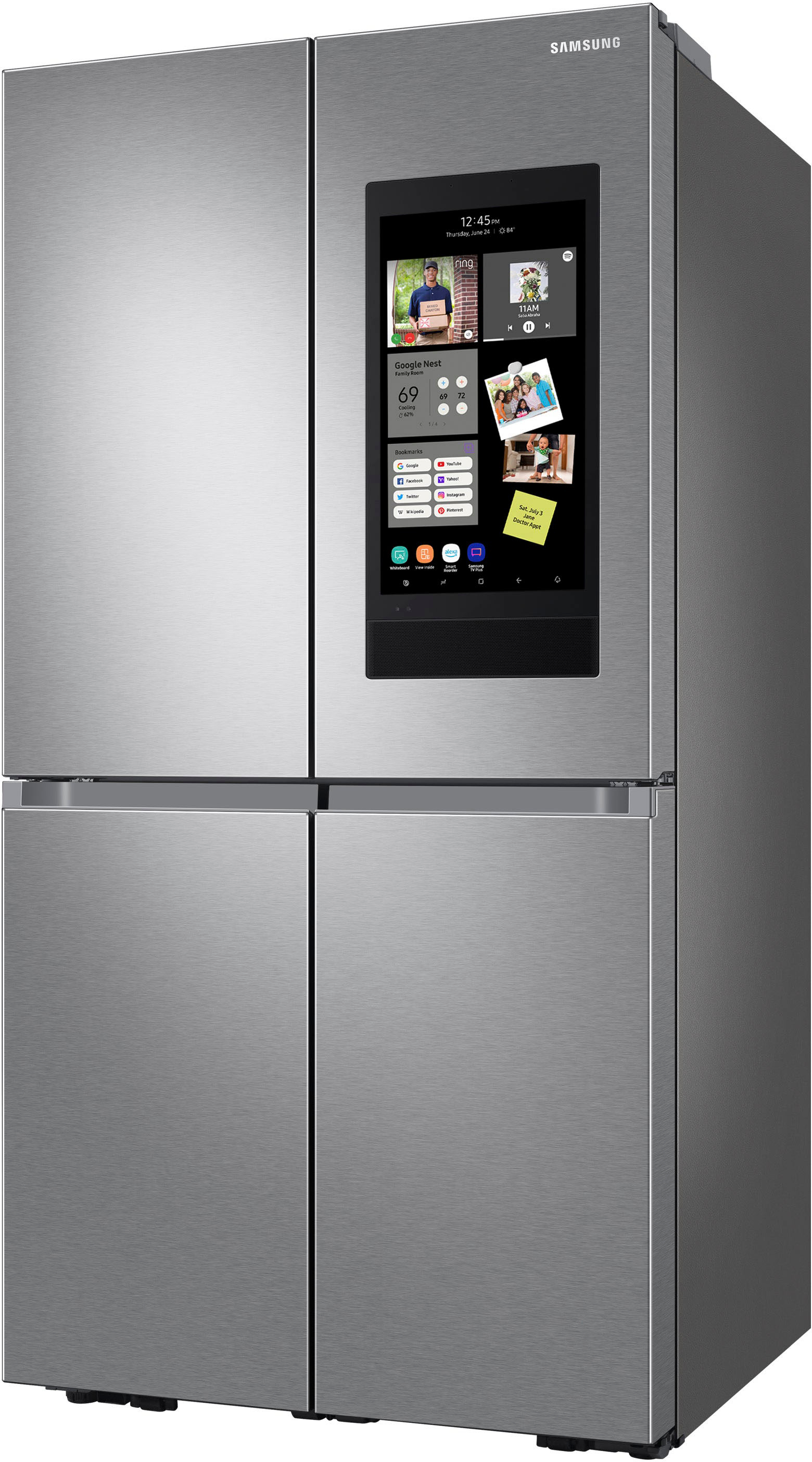 Samsung refrigerator setup and installation
