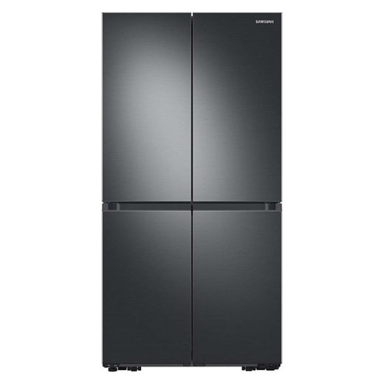 Front Zoom. Samsung - 29 cu. ft. 4-Door Flex French Door Refrigerator with WiFi, AutoFill Water Pitcher & Dual Ice Maker - Black stainless steel.