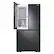 Alt View 20. Samsung - 23 cu. ft. 4-Door Flex French Door Counter Depth Smart Refrigerator with Beverage Center - Fingerprint Resistant Black Stainless Steel.