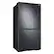 Alt View 11. Samsung - 29 cu. ft. 4-Door Flex French Door Smart Refrigerator with Beverage Center - Black Stainless Steel.