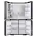 Alt View 12. Samsung - 29 cu. ft. 4-Door Flex French Door Smart Refrigerator with Beverage Center - Black Stainless Steel.