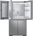 Alt View Zoom 13. Samsung - 29 cu. ft. 4-Door Flex™ French Door Refrigerator with WiFi, Beverage Center and Dual Ice Maker - Stainless steel.