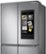 Alt View Zoom 12. Samsung - 23 cu. ft. Smart Counter Depth 4-Door Flex™ Refrigerator with Family Hub™ & Beverage Center - Stainless steel.