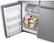 Alt View Zoom 16. Samsung - 23 cu. ft. 4-Door Flex Counter Depth Smart Refrigerator with Family Hub - Stainless Steel.