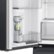 Alt View Zoom 13. Samsung - 23 cu. ft. 4-Door Flex French Door Counter-Depth Refrigerator with WiFi, AutoFill Water Pitcher & Dual Ice Maker - Black stainless steel.