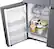 Alt View 15. Samsung - 23 cu. ft. 4-Door Flex French Door Counter Depth Smart Refrigerator with Dual Ice Maker - Black Stainless Steel.