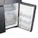 Alt View 18. Samsung - 23 cu. ft. 4-Door Flex French Door Counter Depth Smart Refrigerator with Dual Ice Maker - Black Stainless Steel.