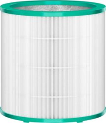Dyson - Genuine Air Purifier Replacement Filter (TP01, TP02, BP01) 360° Glass HEPA Filter - Green/White - Front_Zoom