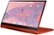 Alt View Zoom 14. Samsung - Galaxy Chromebook 2 - 13.3" QLED Touch-Screen - Intel® Core™ i3 - 8GB Memory - 128GB eMMC - Fiesta Red.