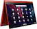 Alt View 27. Samsung - Galaxy Chromebook 2 - 13.3" QLED Touch Screen - Intel Core i3 - 8GB Memory - 128GB eMMC - Fiesta Red.