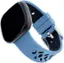 Left. WITHit - Band Kit for Fitbit Versa 3 and Fitbit Sense (3-Pack) - Black Mesh/Bluestone Sport & Black Woven Silicone.