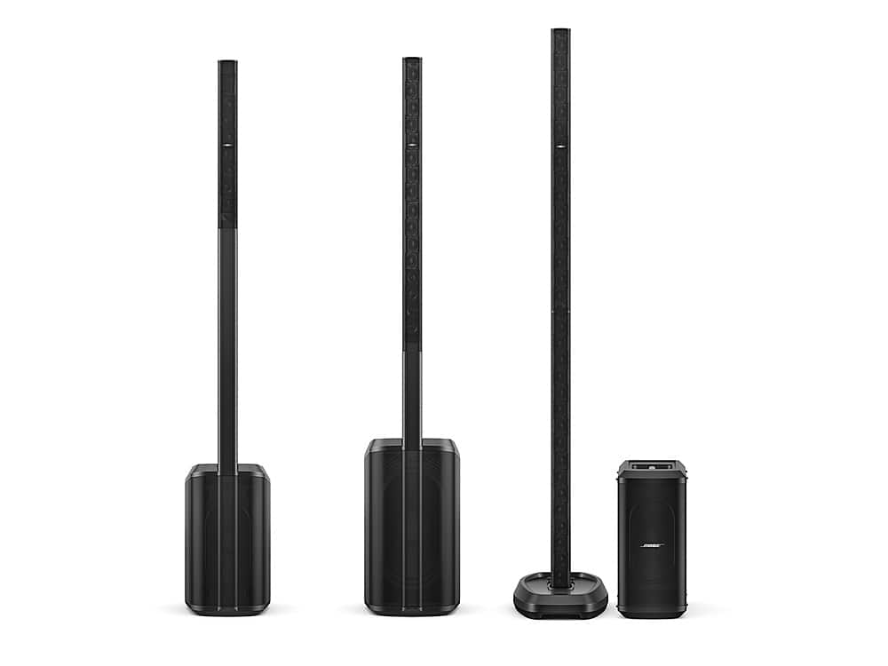 Alt View 14. Bose - Sub1 Powered Bass Module - Black.