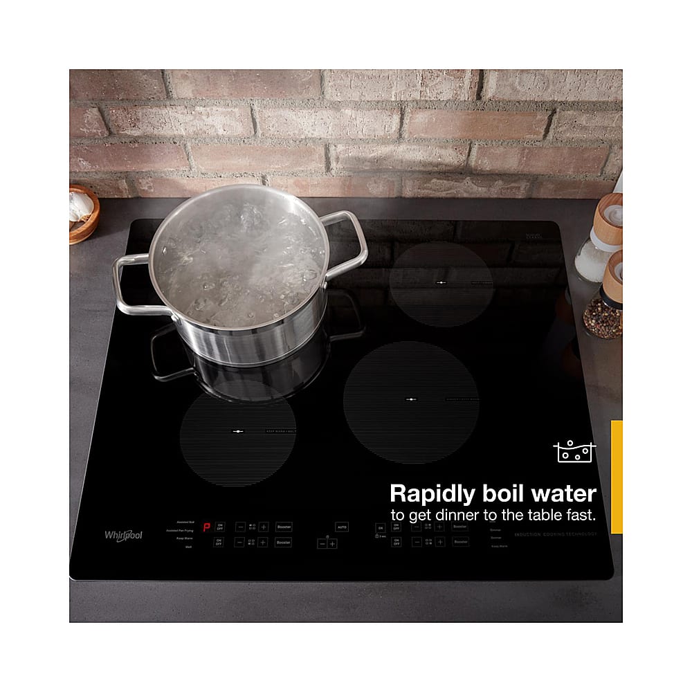 Whirlpool - T 1 . . . Rapidly boil water to get dinner to the table fast.