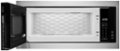 Angle Zoom. Whirlpool - 1.1 Cu. Ft. Built-In Microwave with Slim Trim Kit - Stainless Steel.