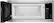 Angle. Whirlpool - 1.1 Cu. Ft. Built-In Microwave with Slim Trim Kit - Stainless Steel.