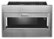 Alt View Zoom 12. KitchenAid - 1.1 Cu. Ft. Built-In Low Profile Microwave with Standard Trim Kit - Stainless Steel.