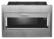Alt View 12. KitchenAid - 1.1 Cu. Ft. Built-In Low Profile Microwave with Standard Trim Kit - Stainless Steel.