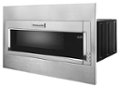 Left Zoom. KitchenAid - 1.1 Cu. Ft. Built-In Low Profile Microwave with Standard Trim Kit - Stainless Steel.
