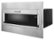 Left Zoom. KitchenAid - 1.1 Cu. Ft. Built-In Low Profile Microwave with Standard Trim Kit - Stainless steel.