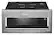 Alt View 12. KitchenAid - 1.1 Cu. Ft. Built-In Low Profile Microwave with Slim Trim Kit - Stainless Steel.
