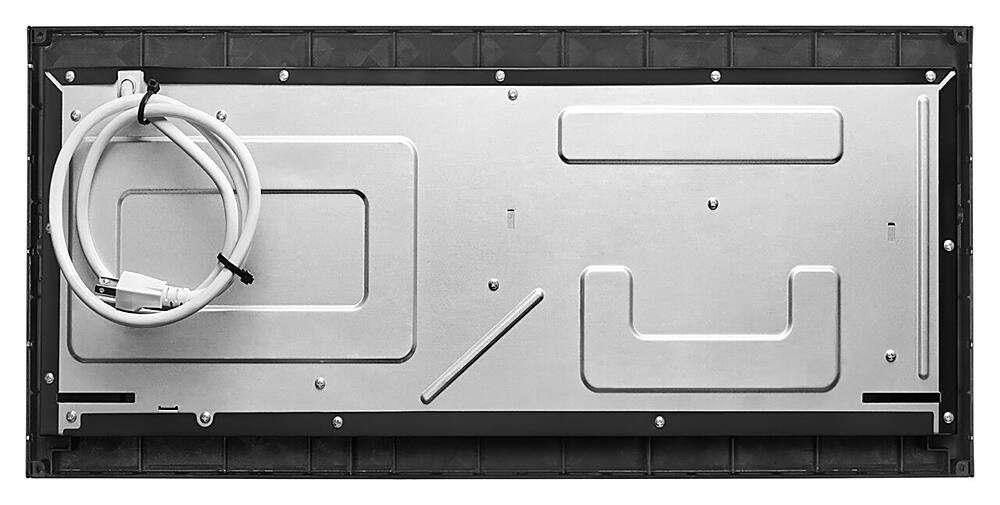 Alt View 15. KitchenAid - 1.1 Cu. Ft. Built-In Low Profile Microwave with Slim Trim Kit - Stainless Steel.