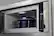 Alt View 19. KitchenAid - 1.1 Cu. Ft. Built-In Low Profile Microwave with Slim Trim Kit - Stainless Steel.