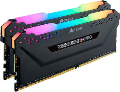 CORSAIR VENGEANCE RGB PRO 32GB (2x16GB) DDR4 3200MHz C16 UDIMM CORSAIR VENGEANCE RGB PRO 32GB (2x16GB) DDR4 3200MHz C16 UDIMM
