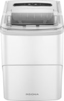 Insignia™ - Portable Ice Maker with Auto Shut-Off - White - Front_Zoom