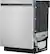 Angle. LG - 24" Front Control Built-In Stainless Steel Tub Dishwasher with QuadWash and 50 dba - Stainless steel.