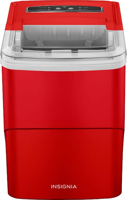 Insignia Portable Ice Maker with Auto Shut Off Red NS IMP26RD2