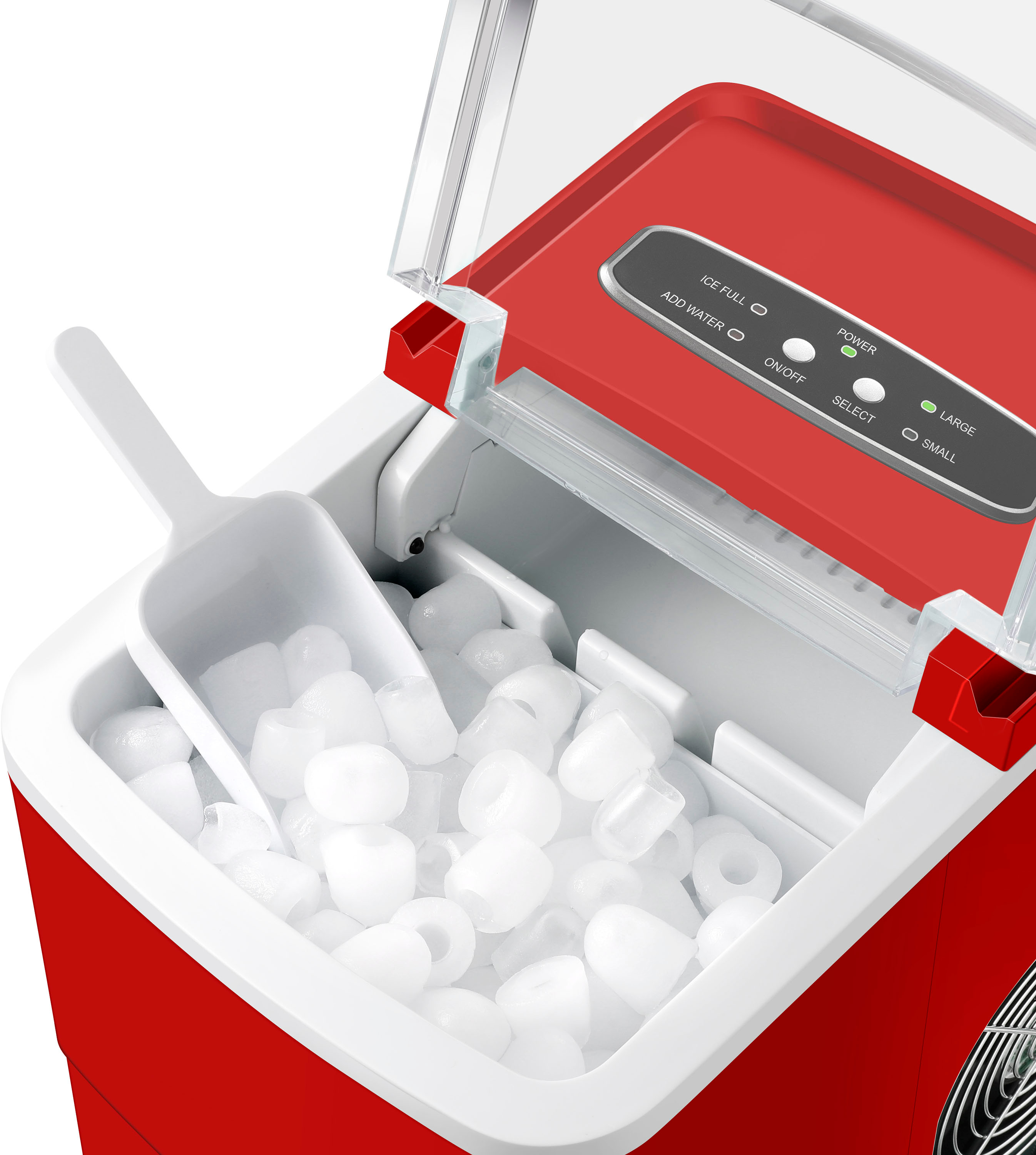 Portable Ice Maker Red
