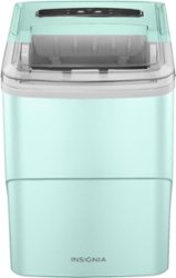 Insignia™ - 26 Lb. Portable Icemaker with Auto Shut-Off - Mint - Front_Zoom
