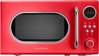 Alt View 11. Insignia™ - 0.7 Cu. Ft. Retro Compact Microwave - Red.