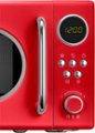 Alt View Zoom 14. Insignia™ - 0.7 Cu. Ft. Retro Compact Microwave - Red.