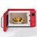 Alt View Zoom 15. Insignia™ - 0.7 Cu. Ft. Retro Compact Microwave - Red.