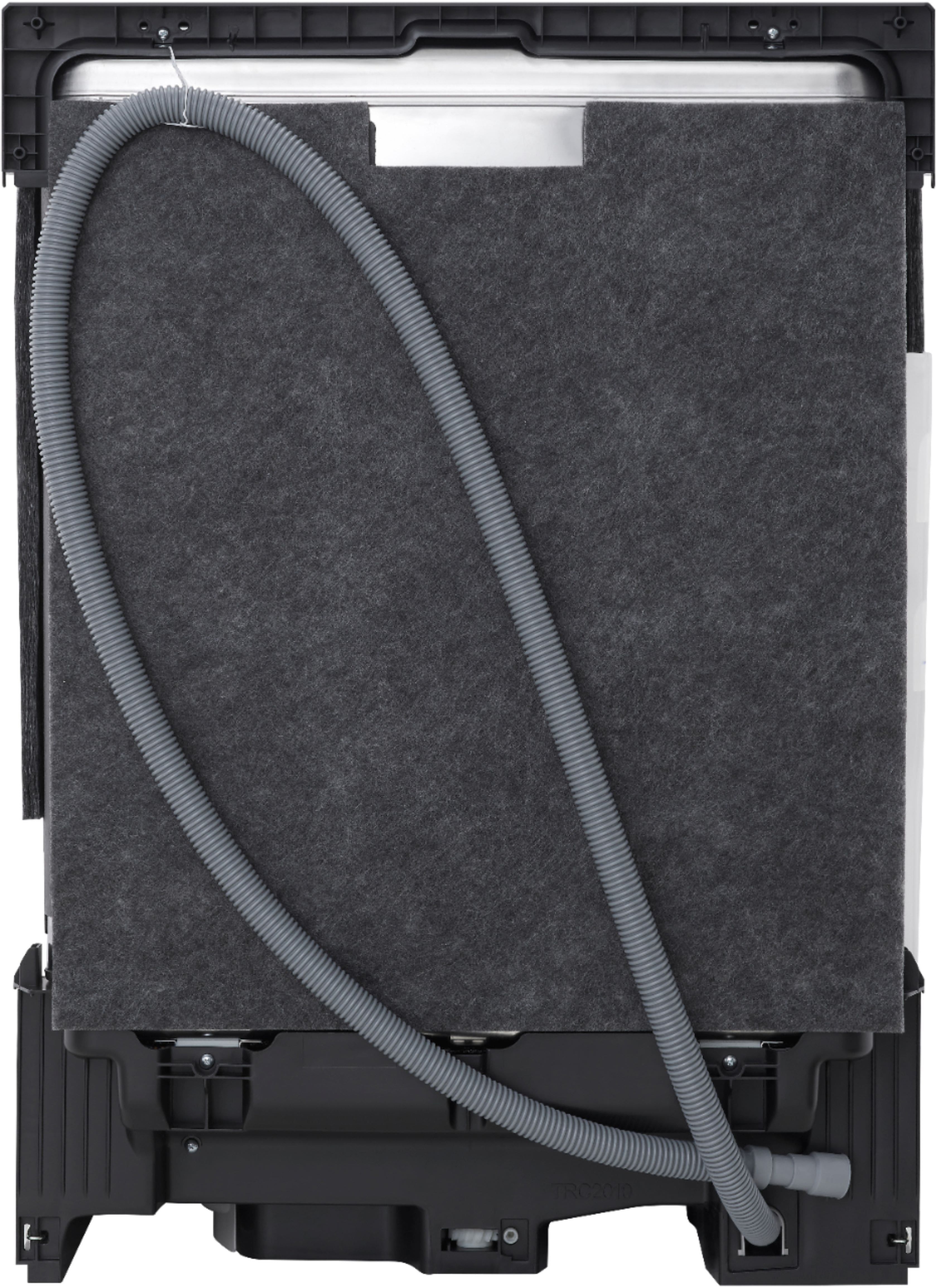 Alt View 22. LG - 24" Front Control Smart Built-In Stainless Steel Tub Dishwasher with 3rd Rack, QuadWash, and 48dba - White.