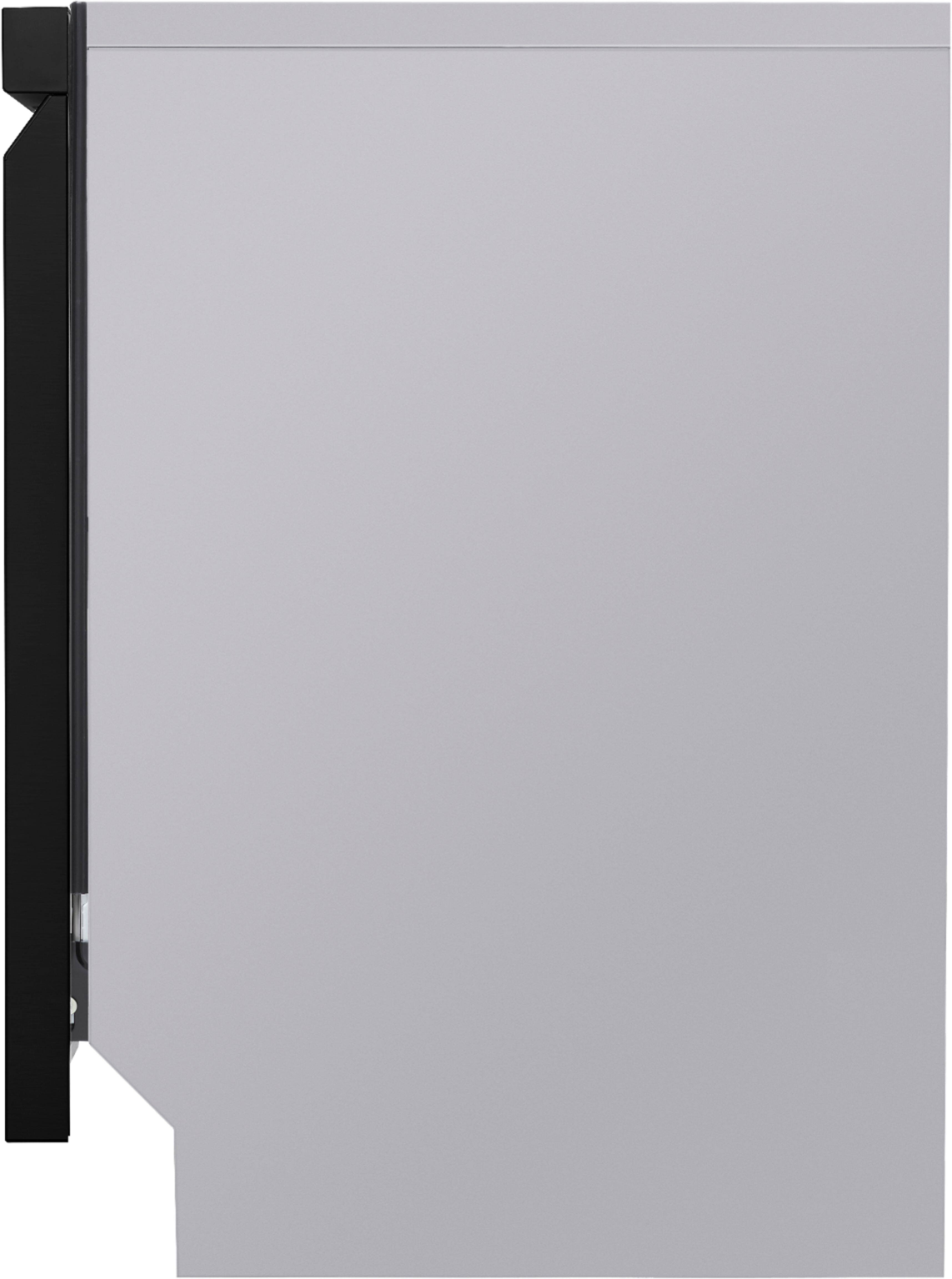 Alt View 21. LG - 24" Front Control Smart Built-In Stainless Steel Tub Dishwasher with 3rd Rack, QuadWash, and 48dba - Black.