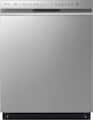 LG - 24-in Front Control Built-In Stainless Steel Tub Dishwasher with 3rd Rack, Quadwash, and 48dBA - Stainless Steel