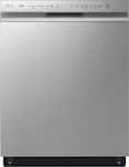 LG - 24" Front Control Built-In Tub Dishwasher with 3rd Rack, Quadwash, and 48dba - Stainless Steel
