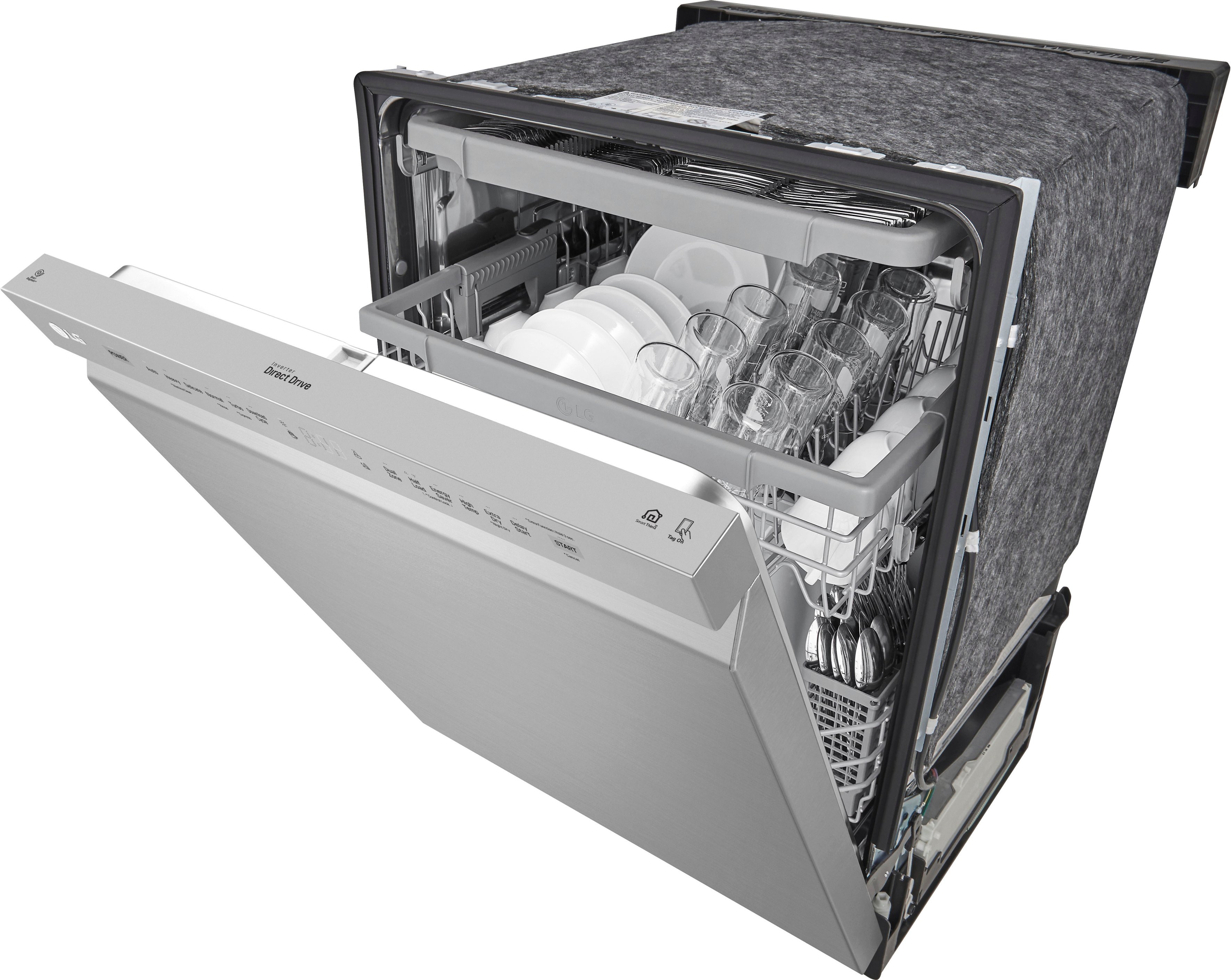 Front Control Dishwasher with QuadWash® and EasyRack® Plus