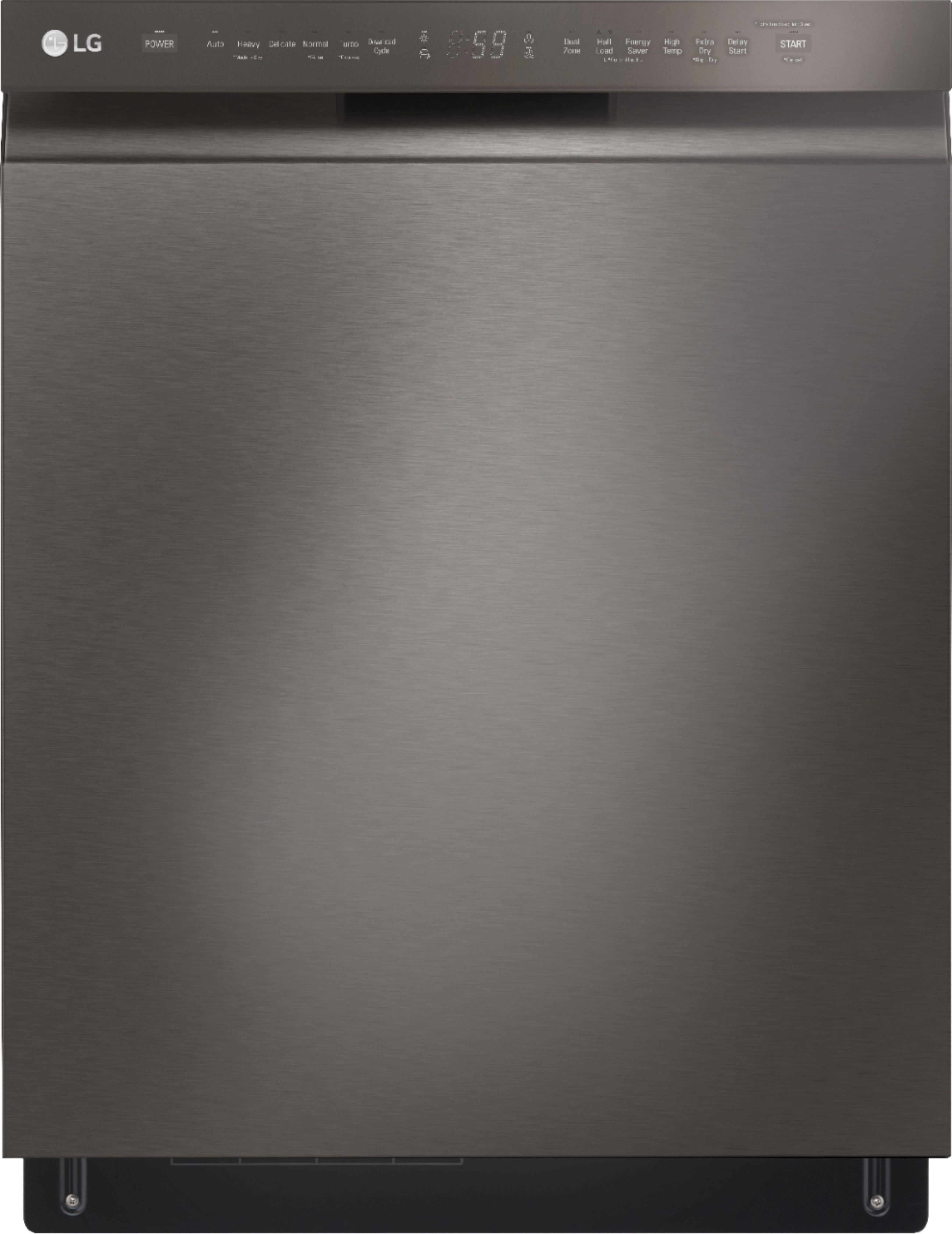 LG LG Top Control Smart Dishwasher with QuadWash - Black
