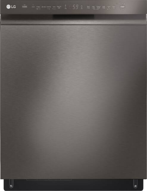 Black stainless hotsell steel dishwasher cover
