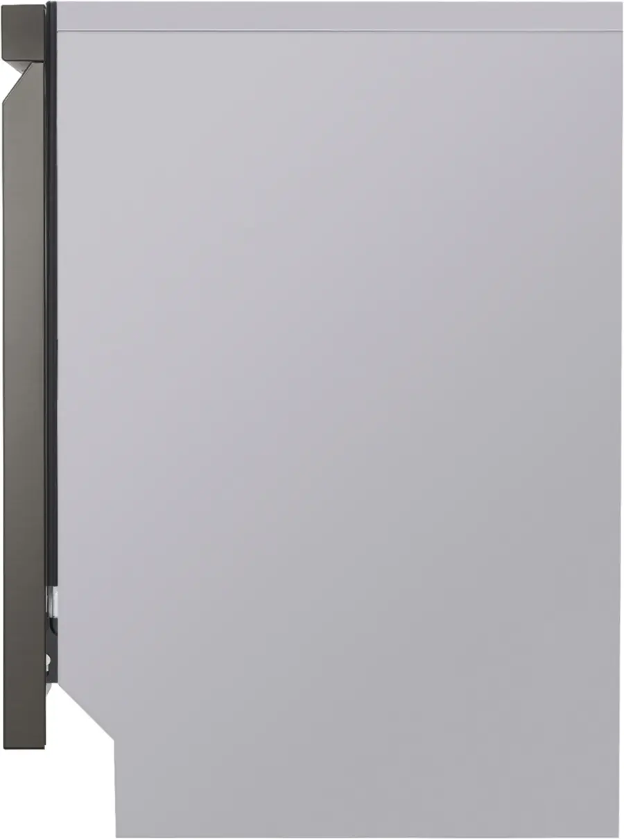 Alt View 20. LG - 24" Front Control Smart Built-In Stainless Steel Tub Dishwasher with 3rd Rack, QuadWash, and 48dba - PrintProof Black Stainless Steel.
