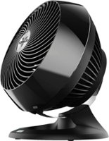 Vornado - 660 AE Smart Whole Room Air Circulator Fan with Alexa - Black - Front_Zoom