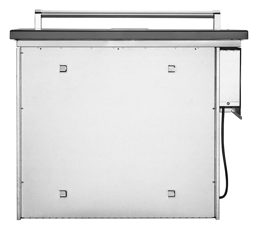 Alt View 13. KitchenAid - 30" Warming Drawer with Slow Cook Warming and PrintShield Finish - Black Stainless steel.