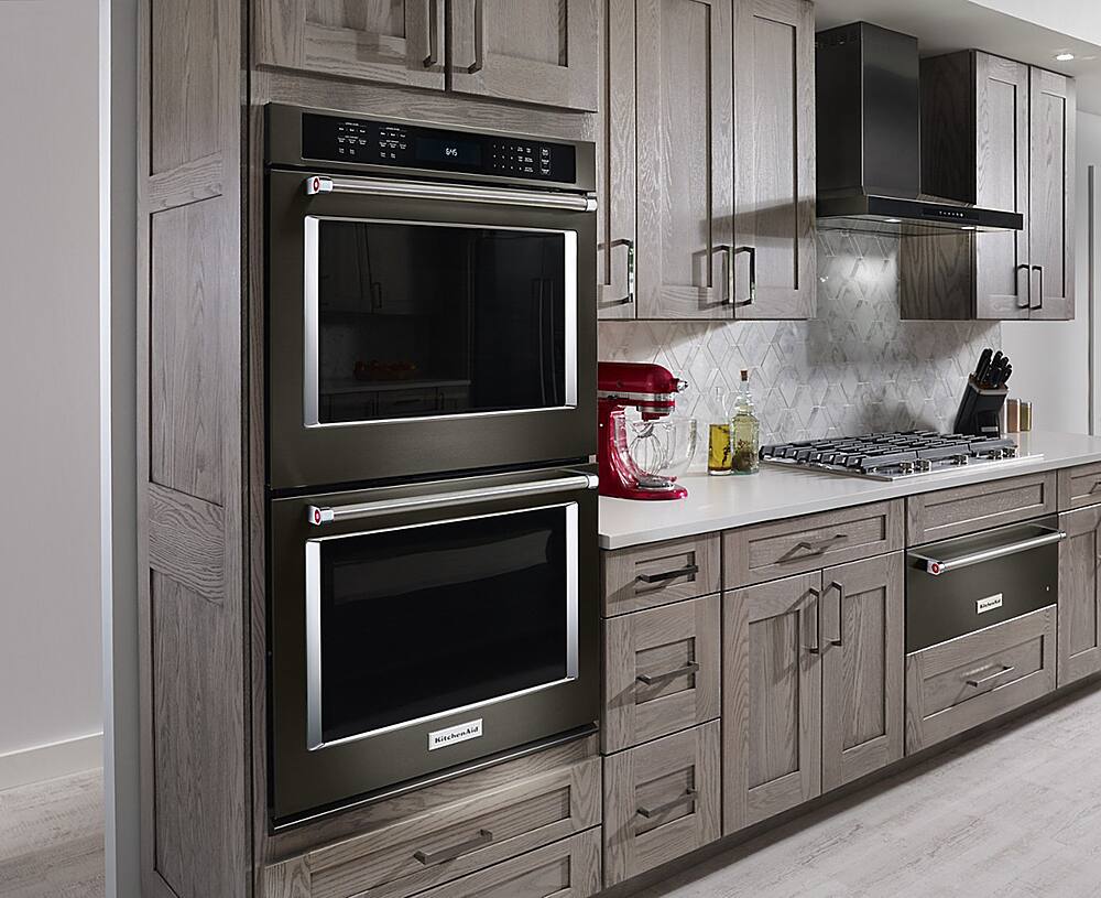 Alt View 28. KitchenAid - 30" Warming Drawer with Slow Cook Warming and PrintShield Finish - Black Stainless steel.