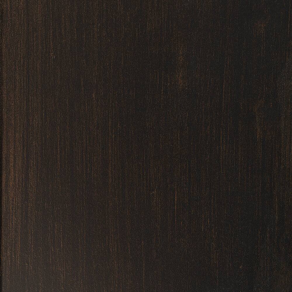 Alt View 12. Walker Edison - Circle Weave Round Outdoor Umbrella Base - Antique Brown.